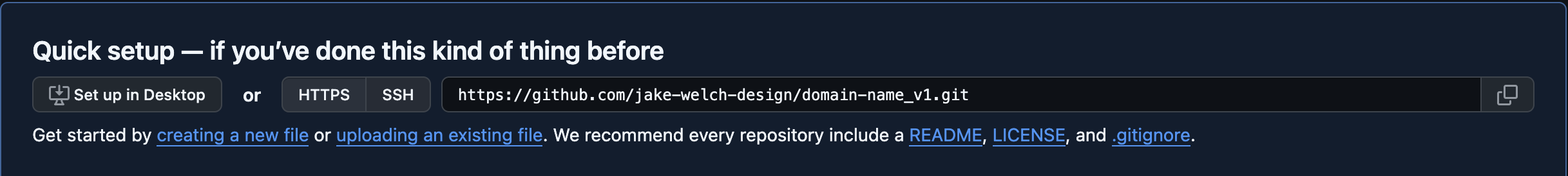 Upload your website files to GitHub