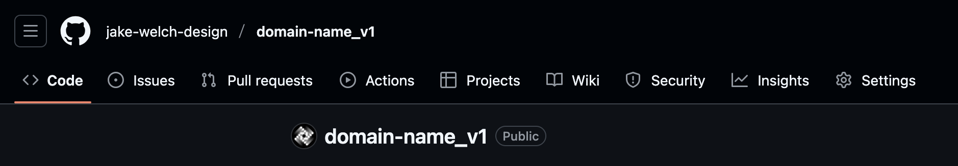 Go to the settings tab in your GitHub repository
